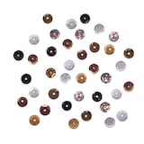 Artikelbild 1 für Rayher Streu-Pailletten mehrfarbig gewölbt Mix glimmer Ø 6,0 mm, 6 Beutel, Artikelnummer 955068