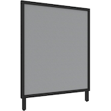 Artikelbild 1 für Quadrifoglio Trennwand, grau 80,0 x 109,0 cm, 1 St., Artikelnummer 614121