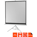 Artikelbild 1 für celexon Stativleinwand Economy 1:1, 133 x 133 cm Projektionsfläche, Artikelnummer 694584