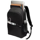 Artikelbild 1 für DICOTA Laptop-Rucksack Backpack ONE Recycling-PET schwarz 20,0 l bis 44,0 cm (17,3 Zoll), Artikelnummer 611029