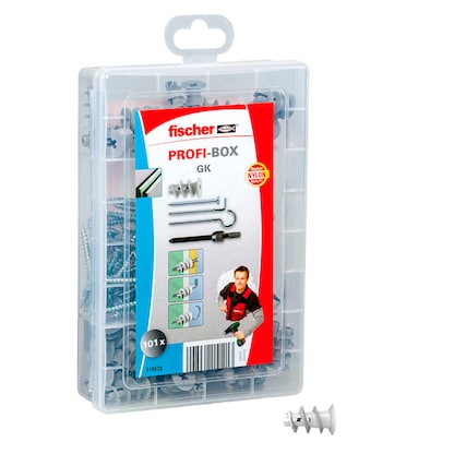 Artikelbild für fischer Profi-Box - GK + Screws 2K 518528 Dübel- und Schrauben-Sortiment, 101-teilig, Artikelnummer 479669
