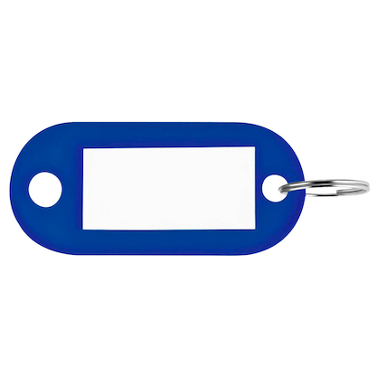 Artikelbild für pavo Schlüsselanhänger blau, 100 St., Artikelnummer 497747