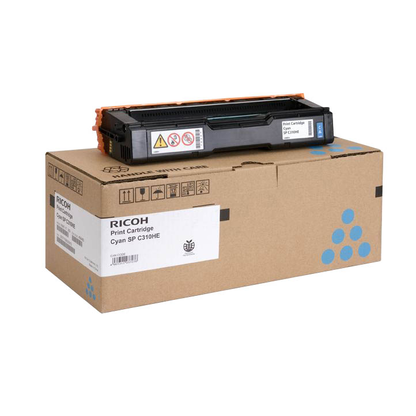 Artikelbild für RICOH Type SP C310HE cyan Toner, Artikelnummer 215107