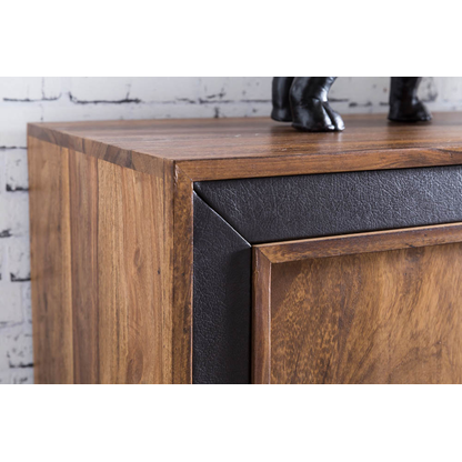 Artikelbild 2 für WOHNLING Sideboard, WL5.193 sheesham 160,0 x 44,0 x 80,0 cm, 1 St., Artikelnummer 540593