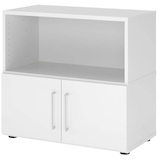 Artikelbild 1 für HAMMERBACHER Regalschrank FlexWall, VFW28T1KG/W/W/BS weiß 80,0 x 40,0 x 74,6 cm, 1 St., Artikelnummer 949984