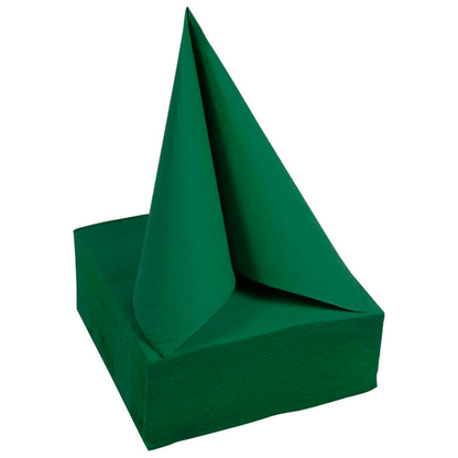Artikelbild 2 für PROnappe Servietten tannengrün 2-lagig 20,0 x 20,0 cm, 50 St., Artikelnummer 361277