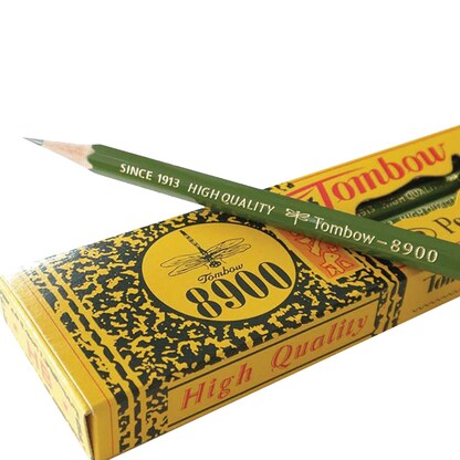 Artikelbild für Tombow 8900 Bleistift HB grün, 12 St., Artikelnummer 362497