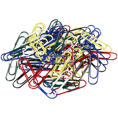 Artikelbild 2 für dundee Büroklammern farbsortiert kunststoffüberzogen, 1.000 St., Artikelnummer 422301
