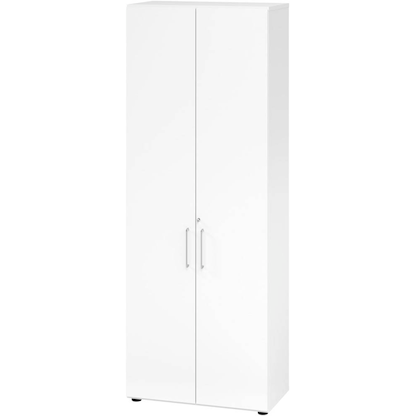 Artikelbild für HAMMERBACHER Aktenschrank Popular, V968T6/W/W/BS weiß 5 Fachböden 80,0 x 42,0 x 215,6 cm, Artikelnummer 991195