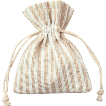 Artikelbild 10 für folia Stoffsäckchen mit Motiv Streifen und Punkte 8,0/10,0/13,0 x 10,0/130,/18,0 cm, 1 Pack, Artikelnummer 479297