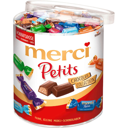 Artikelbild für merci® Petits Pralinen 167 St./1,0 kg, Artikelnummer 167474