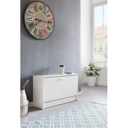 Artikelbild 5 für WOHNLING Schuhschrank, WL5.271 weiß 1 Fachboden 80,0 x 24,0 x 47,0 cm, Artikelnummer 906402