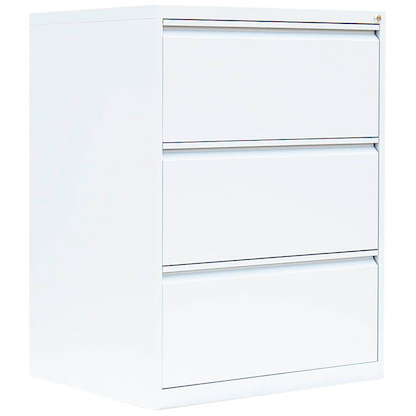 Artikelbild für LÜLLMANN Hängeregistraturschrank signalweiß 3 Schubladen 76,0 x 62,0 x 101,2 cm, 1 St., Artikelnummer 183606