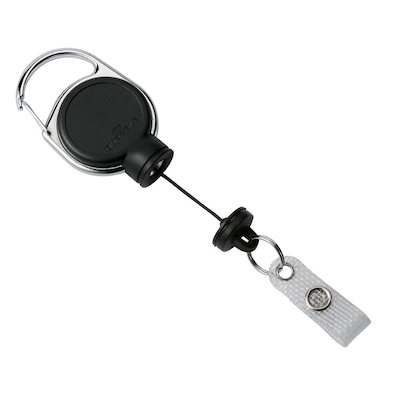 Artikelbild für DURABLE Ausweishalter Jojo EXTRA STRONG 832901, Clip, schwarz, 1 St., Artikelnummer 462931