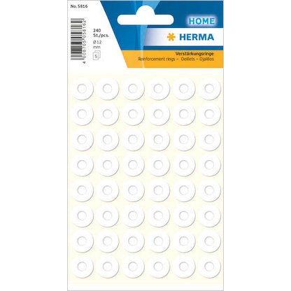 Artikelbild für HERMA Lochverstärker weiß, 240 St., Artikelnummer 987644