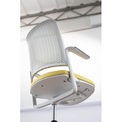 Artikelbild 7 für Nowy Styl Bürostuhl WITHME Stoff schwarz, Gestell grau, Artikelnummer 913977