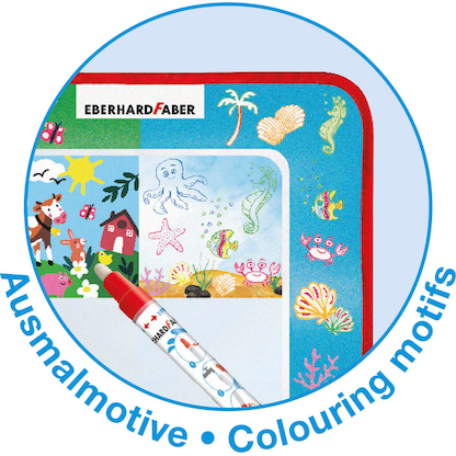 Artikelbild 6 für EBERHARD FABER Aqua Fun Malmatte mit Wasserstift, 1 St., Artikelnummer 100137