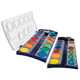 Artikelbild 1 für Pelikan K24 blau Wasserfarbkasten 24 Farben, Artikelnummer 746511