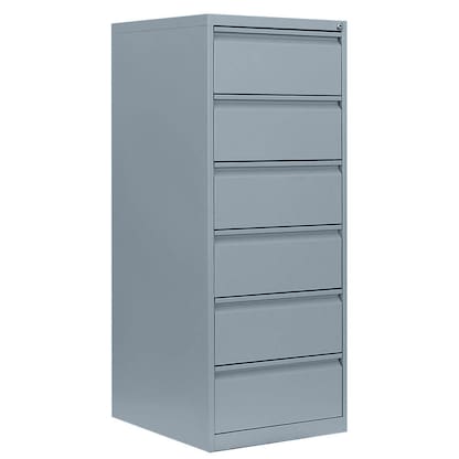 Artikelbild 2 für LÜLLMANN Karteischrank lichtgrau 53,0 x 62,0 x 132,0 cm, 1 St., Artikelnummer 183618