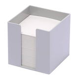 Artikelbild 1 für M&M Zettelbox grau inkl. 700 Notizzettel weiß, 1 St., Artikelnummer 326692