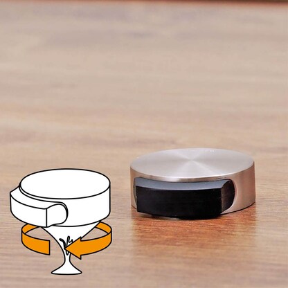 Artikelbild 5 für WAGNER® design yourself EH 5111 Türstopper Zinkdruckguss, Kautschuk Ø 5,0 cm, Artikelnummer 420046