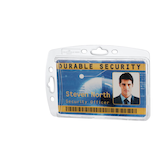 Artikelbild 1 für DURABLE Ausweishalter Hartbox 890519, lose oder nicht klebend, transparent, 10 St., Artikelnummer 462836