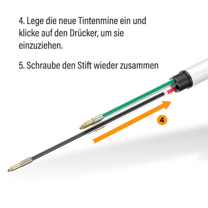 Artikelbild 8 für BIC 4-Farben-Kugelschreiber 4 Colours Original hellblau/weiß, Schreibfarbe: schwarz, blau, rot, grün, 1 St., Artikelnummer 836197