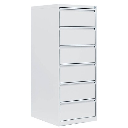 Artikelbild 2 für LÜLLMANN Karteischrank signalweiß 53,0 x 62,0 x 132,0 cm, 1 St., Artikelnummer 183628