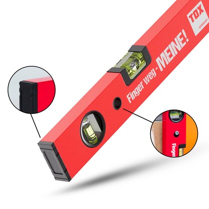 Artikelbild 3 für TOX Finger weg - MEINE! Wasserwaage Metall 30,0 cm, Artikelnummer 561264