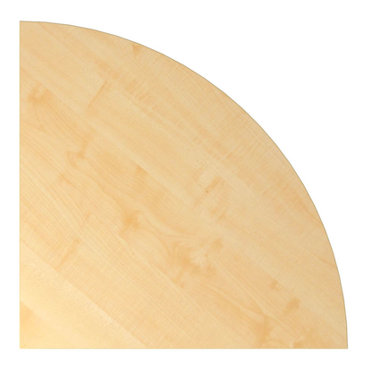 Artikelbild für HAMMERBACHER Verbindungsplatte Haziender ahorn, dreieckig abgerundet 80,0 x 80,0 x 2,5 cm, Artikelnummer 632539