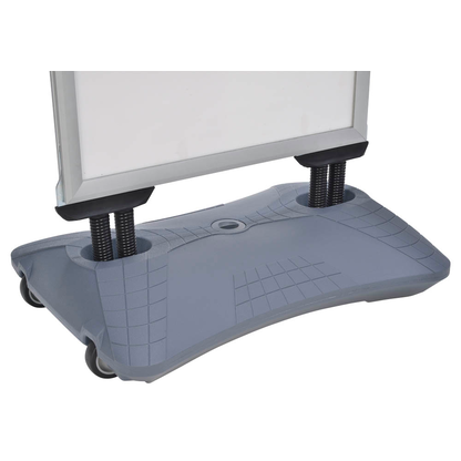 Artikelbild 5 für update displays Kundenstopper WindPro Lite silber DIN A1 2 Fächer 72,0 x 63,2 x 87,9 cm, 1 St., Artikelnummer 480234