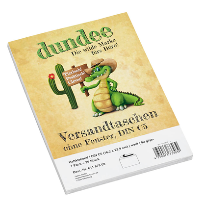 Artikelbild 3 für dundee Versandtaschen DIN C5 ohne Fenster weiß 25 St., Artikelnummer 611879