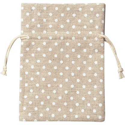 Artikelbild 5 für folia Stoffsäckchen mit Motiv Streifen und Punkte 8,0/10,0/13,0 x 10,0/130,/18,0 cm, 1 Pack, Artikelnummer 479297