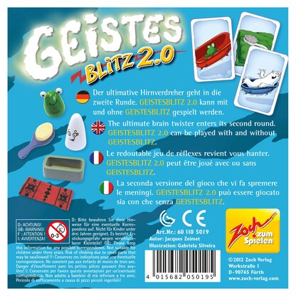 Artikelbild 3 für Zoch Geistesblitz 2.0 Geschicklichkeitsspiel, 1 St., Artikelnummer 657241