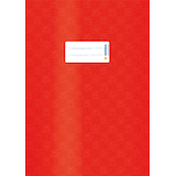 Artikelbild 1 für HERMA Heftumschlag mit Baststruktur rot Kunststoff DIN A4, Artikelnummer 547962