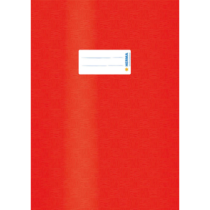 Artikelbild für HERMA Heftumschlag mit Baststruktur rot Kunststoff DIN A4, Artikelnummer 547962