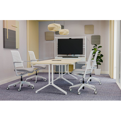 Artikelbild 8 für Nowy Styl Bürostuhl WITHME Stoff schwarz, Gestell grau, Artikelnummer 913977