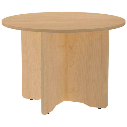 Artikelbild für rocada Mehrzwecktisch eiche rund, Säulenfuß braun, 100,0 x 100,0 x 72,0 cm, Artikelnummer 117418