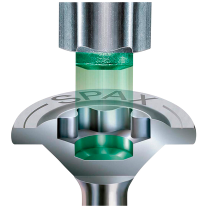 Artikelbild 10 für SPAX® Holzbauschrauben T40 Tellerkopf WIROX 0251010802405 8 mm x 240 mm, 50 St., Artikelnummer 396568