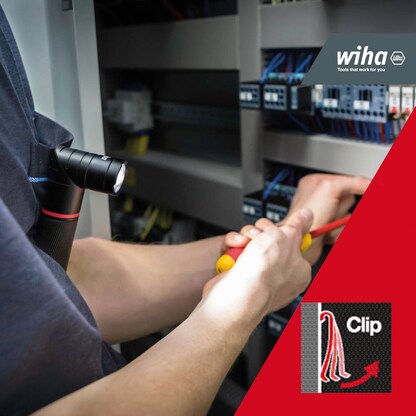 Artikelbild 4 für Wiha 41286 LED Taschenlampe schwarz, 1 St., Artikelnummer 717427