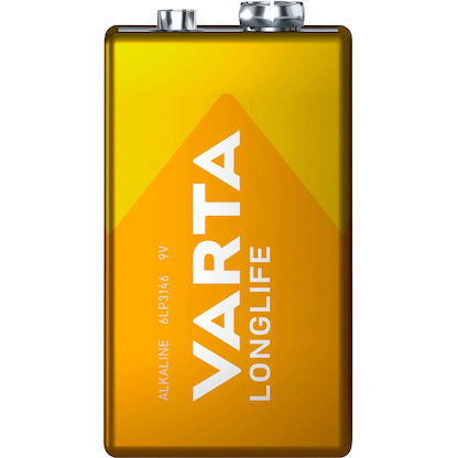 Artikelbild 2 für VARTA Batterie LONGLIFE Alkali-Mangan E-Block 9,0 V, 1 St., Artikelnummer 964163