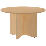 Artikelbild 1 für rocada Mehrzwecktisch eiche rund, Säulenfuß braun, 120,0 x 120,0 x 72,0 cm, Artikelnummer 117479