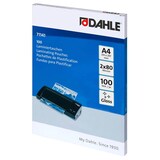 Artikelbild 1 für DAHLE Laminierfolien glänzend für A4 80 micron, 100 St., Artikelnummer 422059