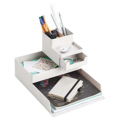 Artikelbild für Zeller Schreibtischset grau, Artikelnummer 299366