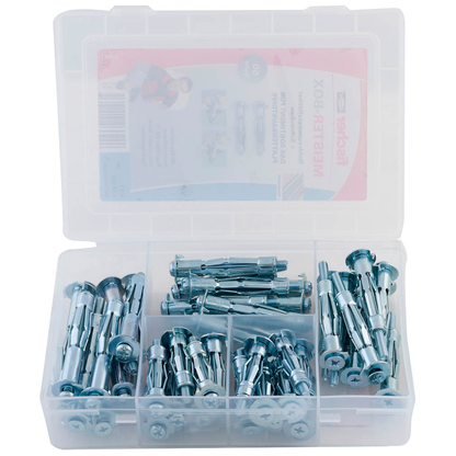 Artikelbild 2 für fischer Meister-Box Hohlraum 558327 Hohlraumdübel-Sortiment Ø 5 mm, 50-teilig, Artikelnummer 480556