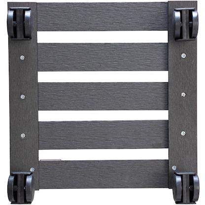 Artikelbild 4 für WAGNER® design yourself Pflanzenroller WPC GH 0500 Kunststoff anthrazit quadratisch 29,0 x 8,3 cm, 1 St., Artikelnummer 621357