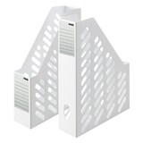 Artikelbild 1 für HAN Stehsammler Klassik 1600-12D weiß Kunststoff, DIN A4, 2 St., Artikelnummer 437309