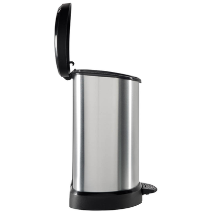 Artikelbild 6 für curver DECOBIN Mülleimer 15,0 l silbermetallic, 1 St., Artikelnummer 700993