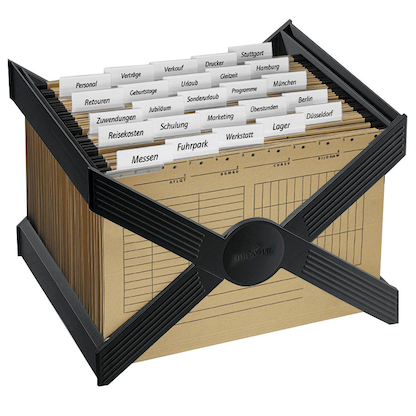 Artikelbild für DURABLE Hängeregistraturkorb ohne Mappen CARRY anthrazit, Artikelnummer 470997