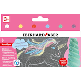 Artikelbild 1 für EBERHARD FABER Einhorn Straßenmalkreide Glitzer farbsortiert 6 St., Artikelnummer 100097